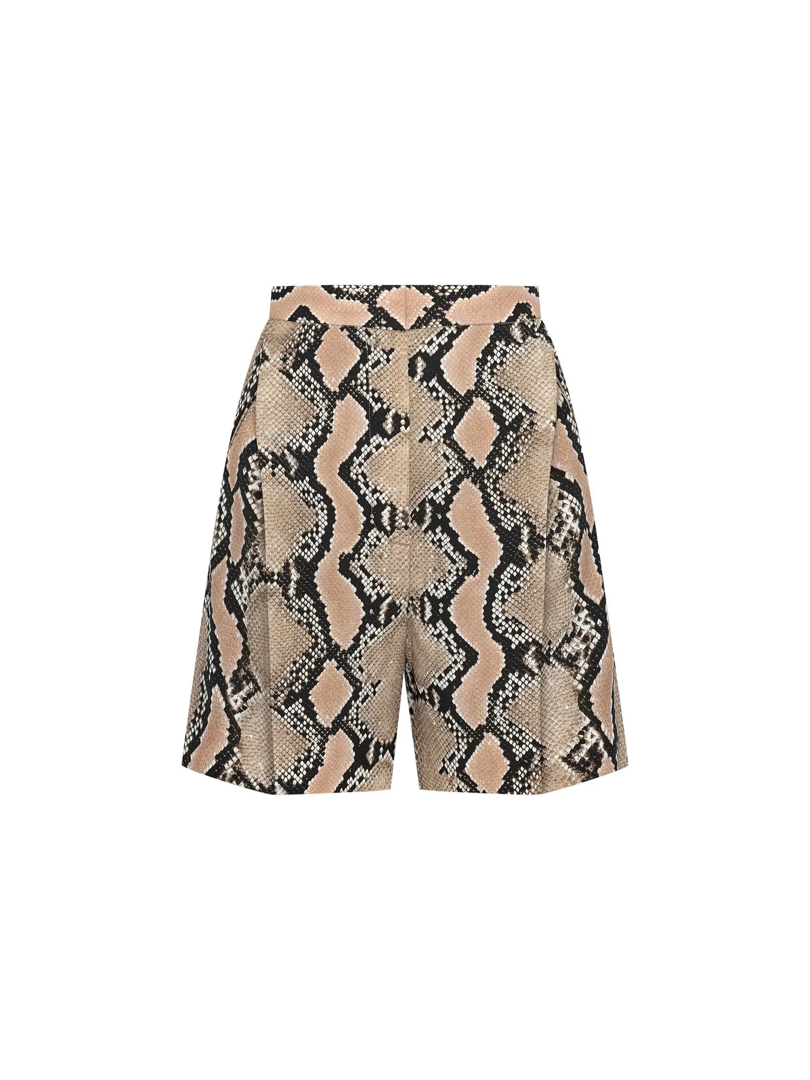 ASAVA (SS25)Vera Classic Women Shorts Brown