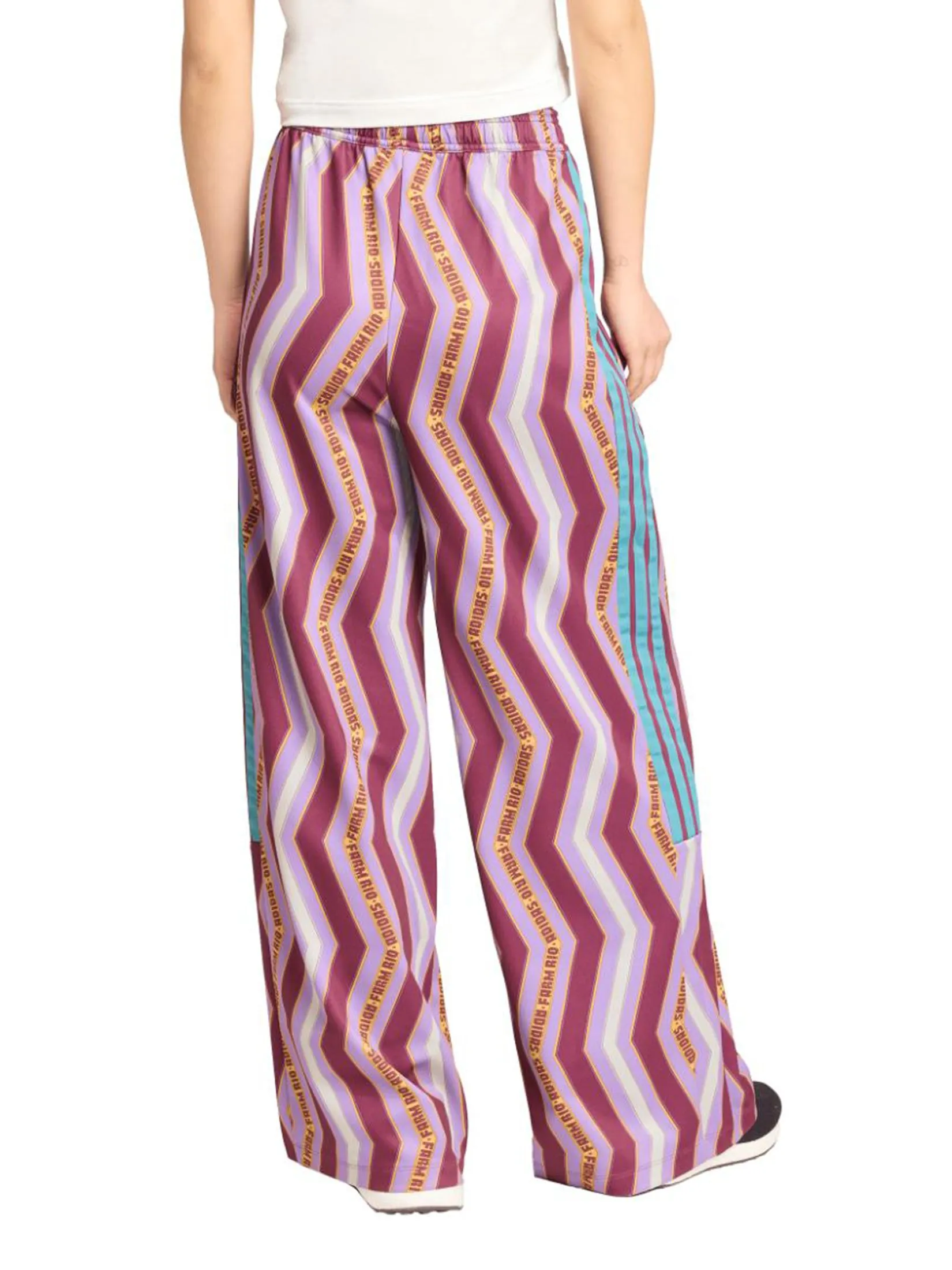 ADIDAS Women Track Joggers Adidas X Farm Tiro JL8616 Amazon Red / Violet Fusion / Ash Silver