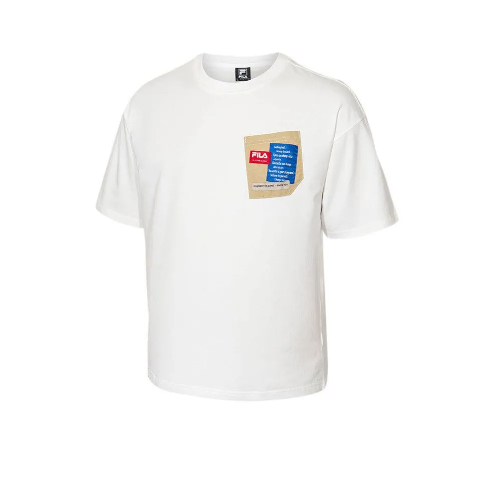FILA Men T-Shirt Iconic White - FI039AP038EITH