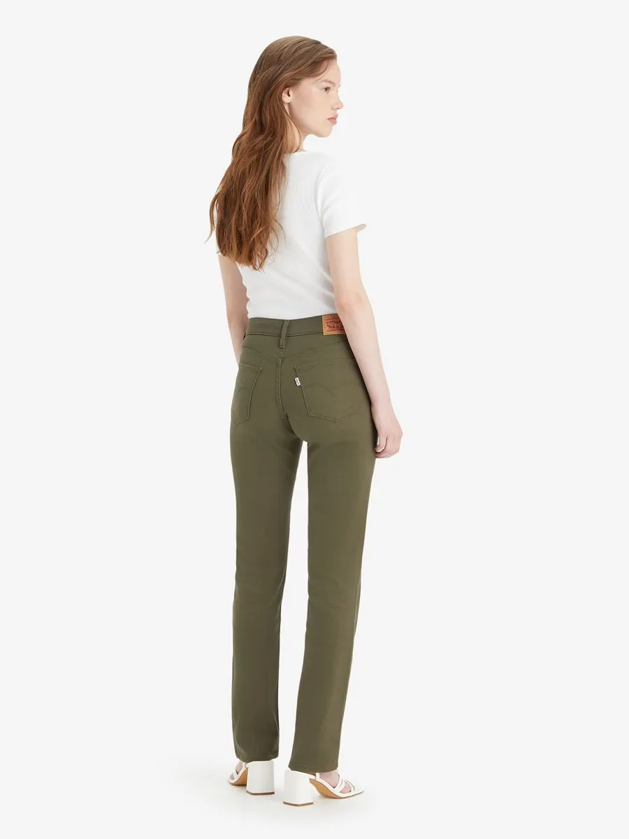 LEVI'S Women's 312 Shaping Slim Jeans Olive Night Twill