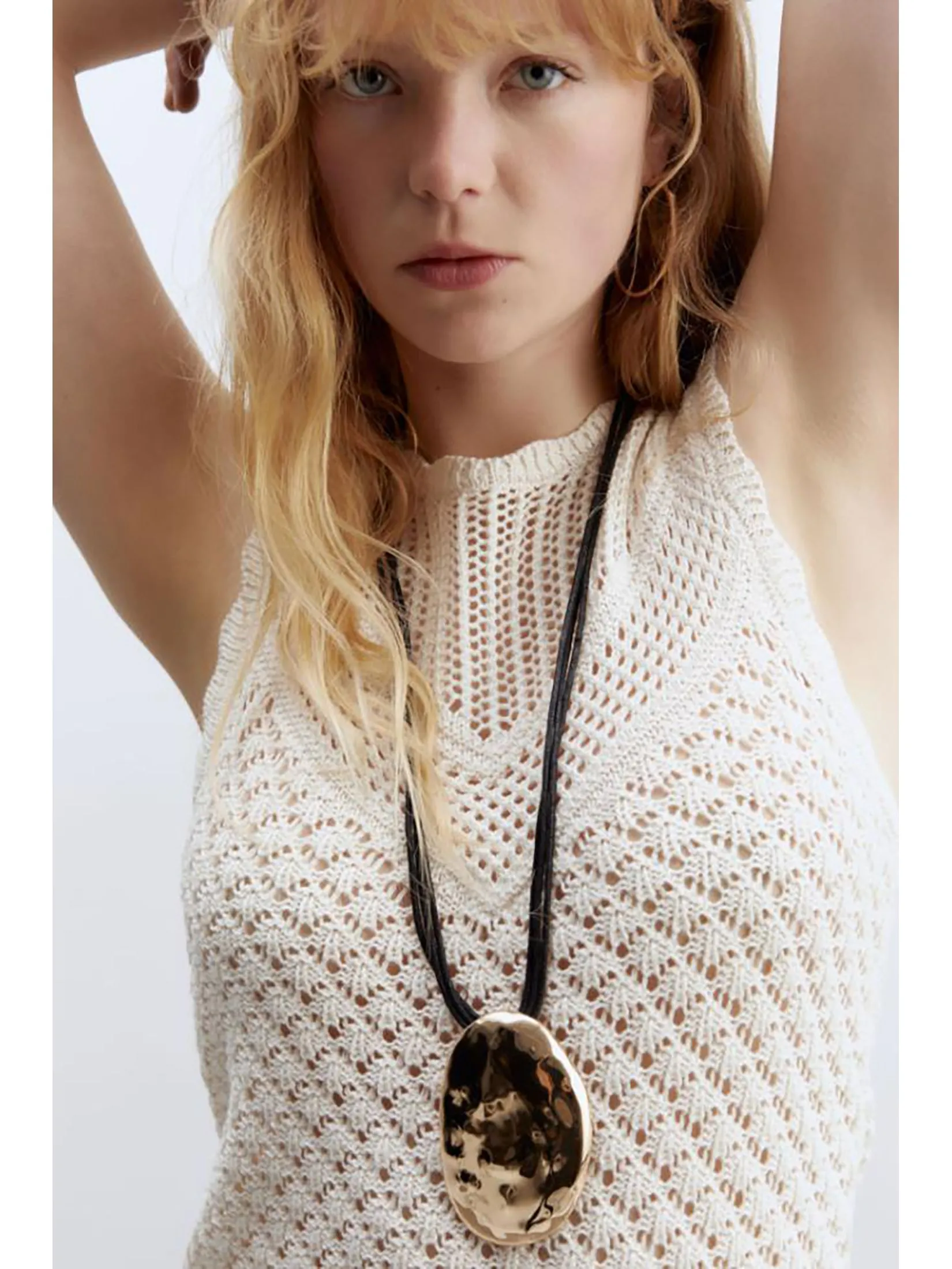 SFERA Women Top Knit White Smoke