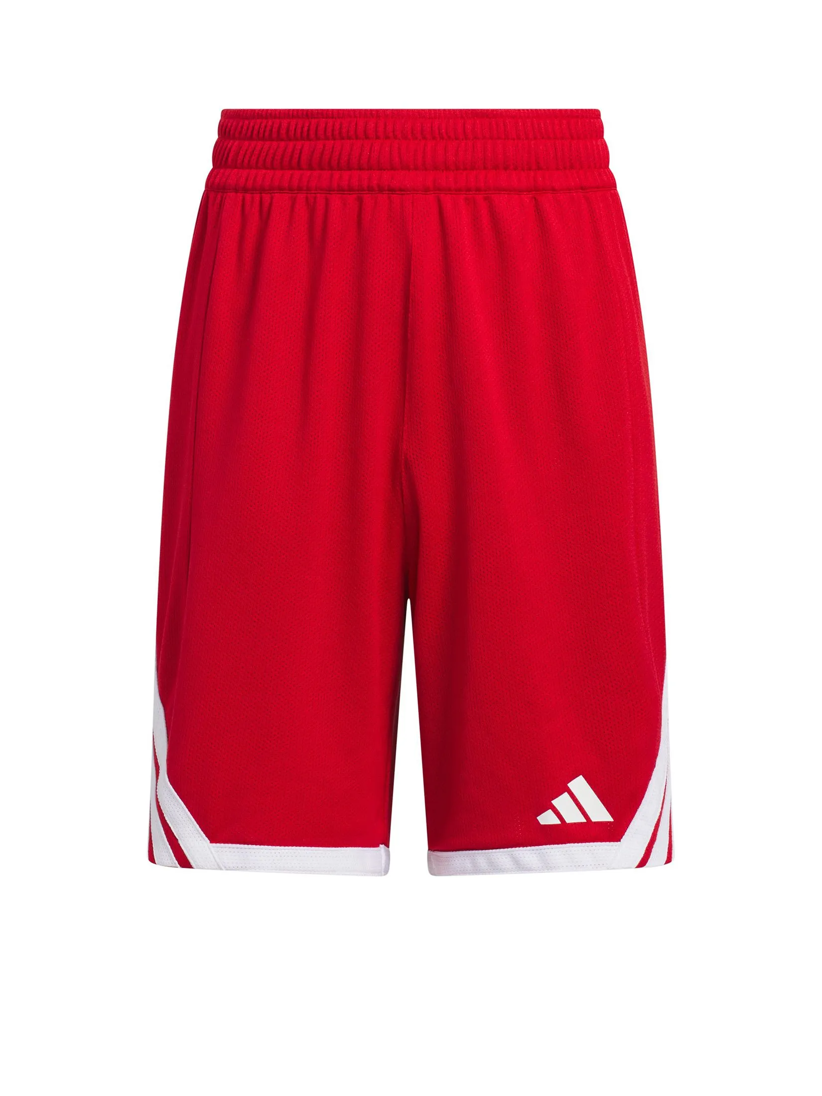 ADIDAS KIDS Unisex Kids Shorts Basketball 3G Speed Reversible Red