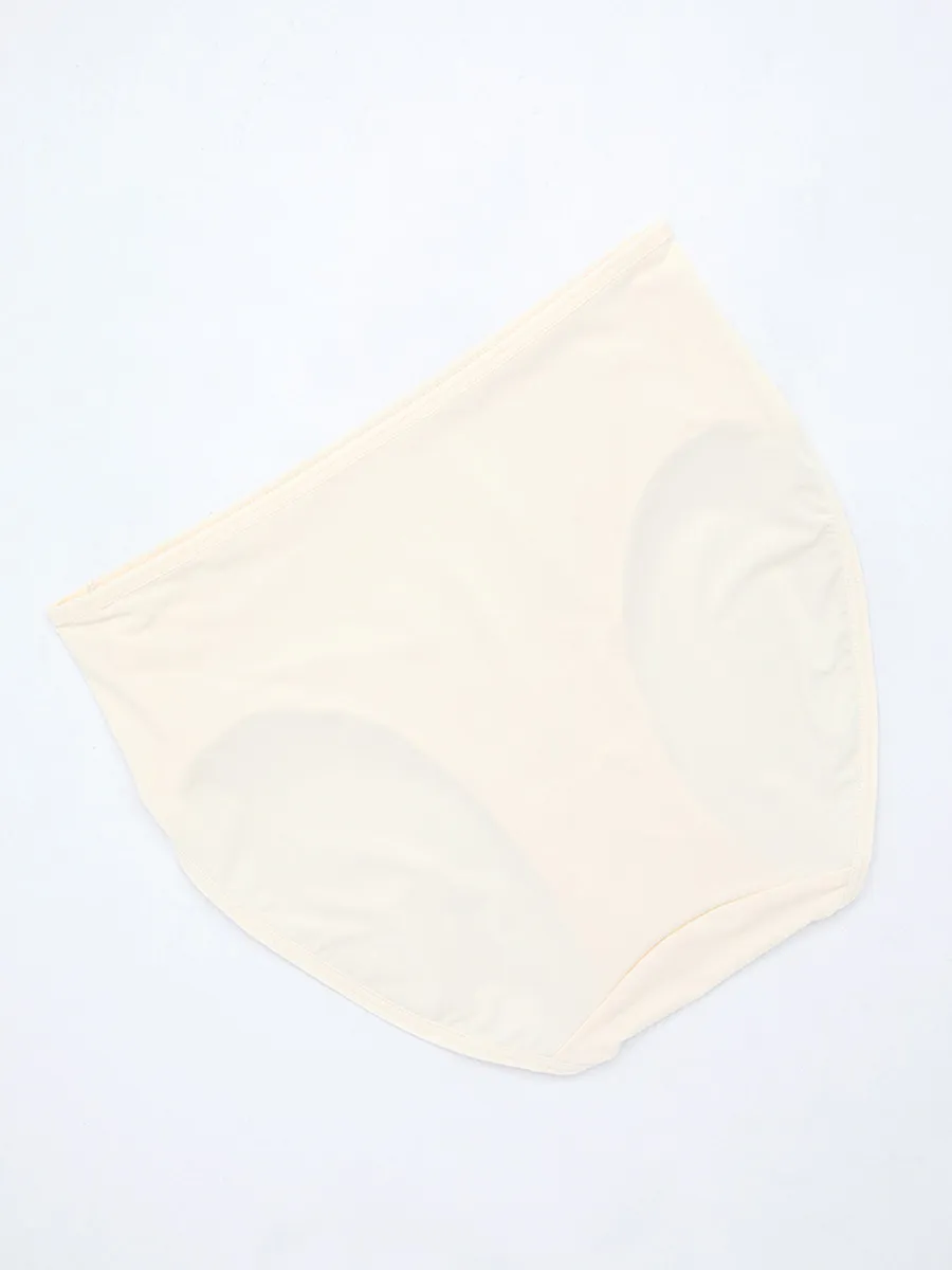 SABINA Fresh Up Mid Waisted Panty - Ivory