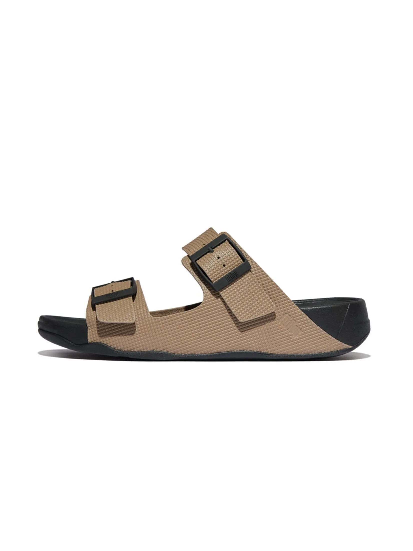 FitFlop™ MEN'S GOGH MOC BUCKLE EMBOSSED BROWN