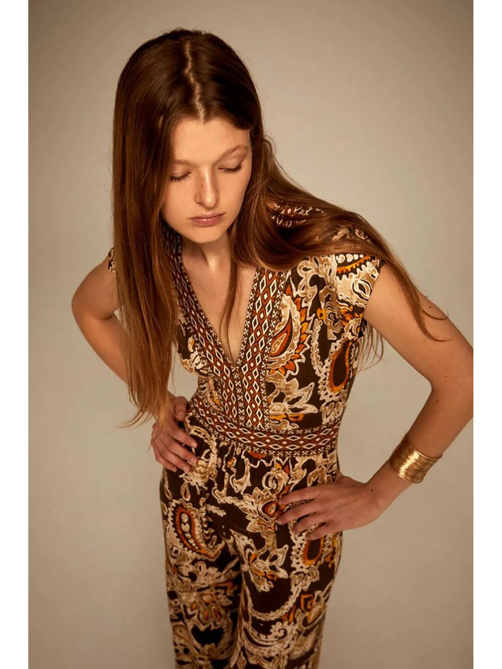 SFERA Women Jumpsuit Brown