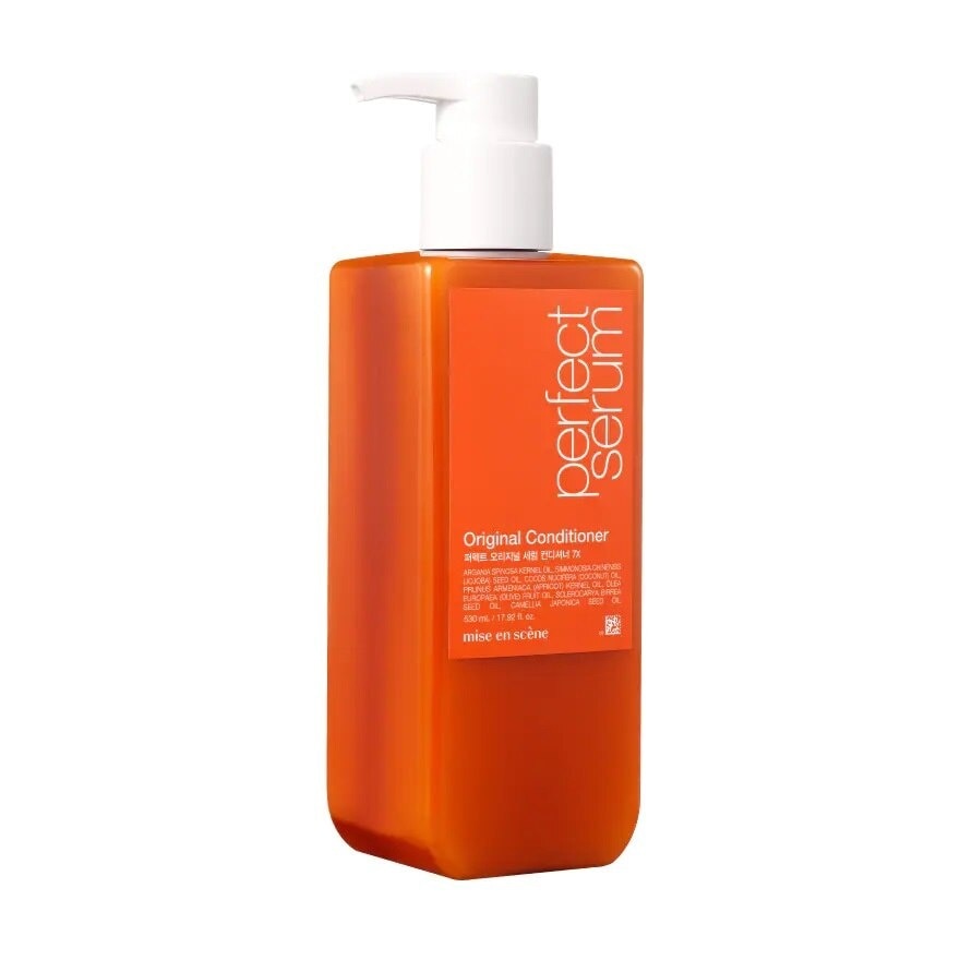 Mise En Scene Conditioner Perfect Serum Original 530 Ml. บำรุงผมแห้งเสียและแตกปลาย