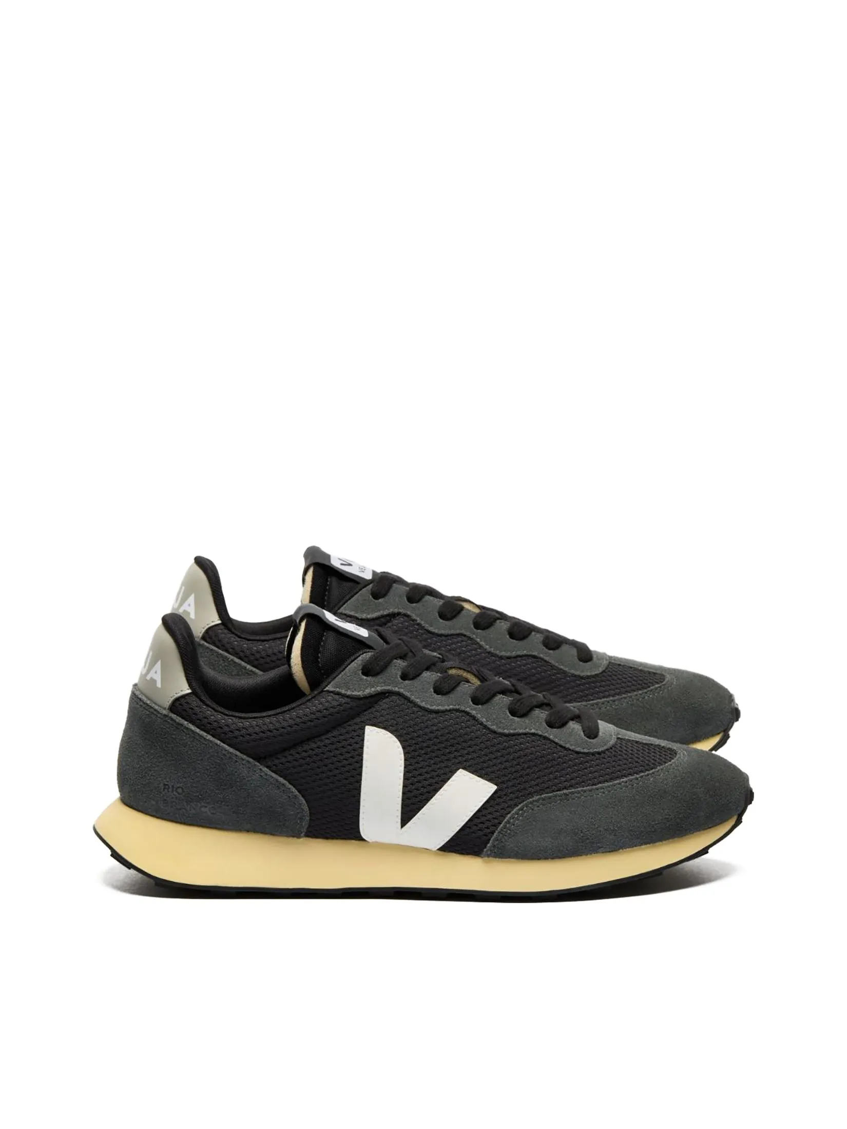 VEJA Men Sneakers Rio Branco II SS25 Black White