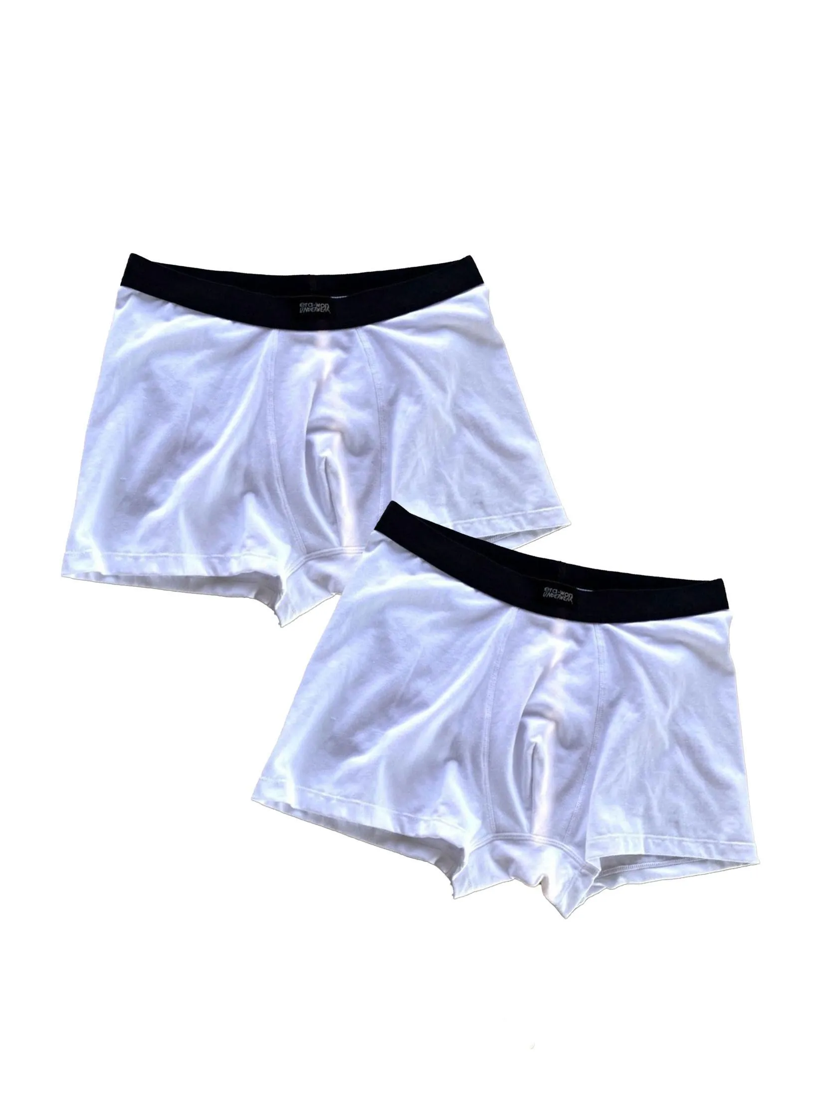 ERA-WON Men's underwear trunk 2 Pcs. White