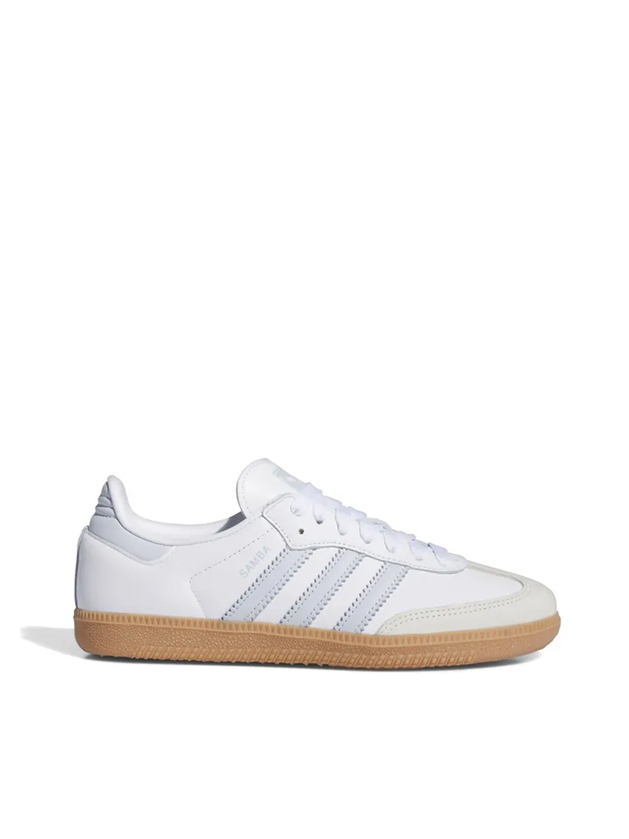 ADIDAS Women Sneaker Samba OG Ftwr White / Halo Blue S21 / Off White Size - 7 UK
