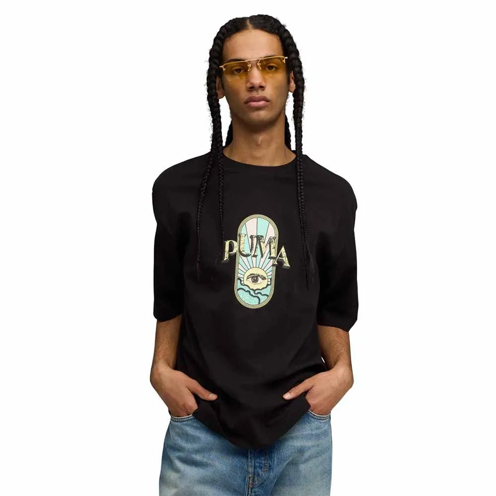 PUMA House of Graphics Men T-Shirt Black - PU097AP041EOTH