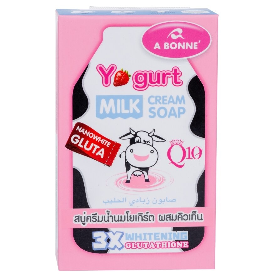 A Bonne' Yogurt Milk Cream Soap  90 G.