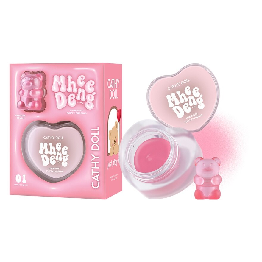 Cathy Doll Mhee Deng Lip & Cheek 01 - 11 Dry Rose