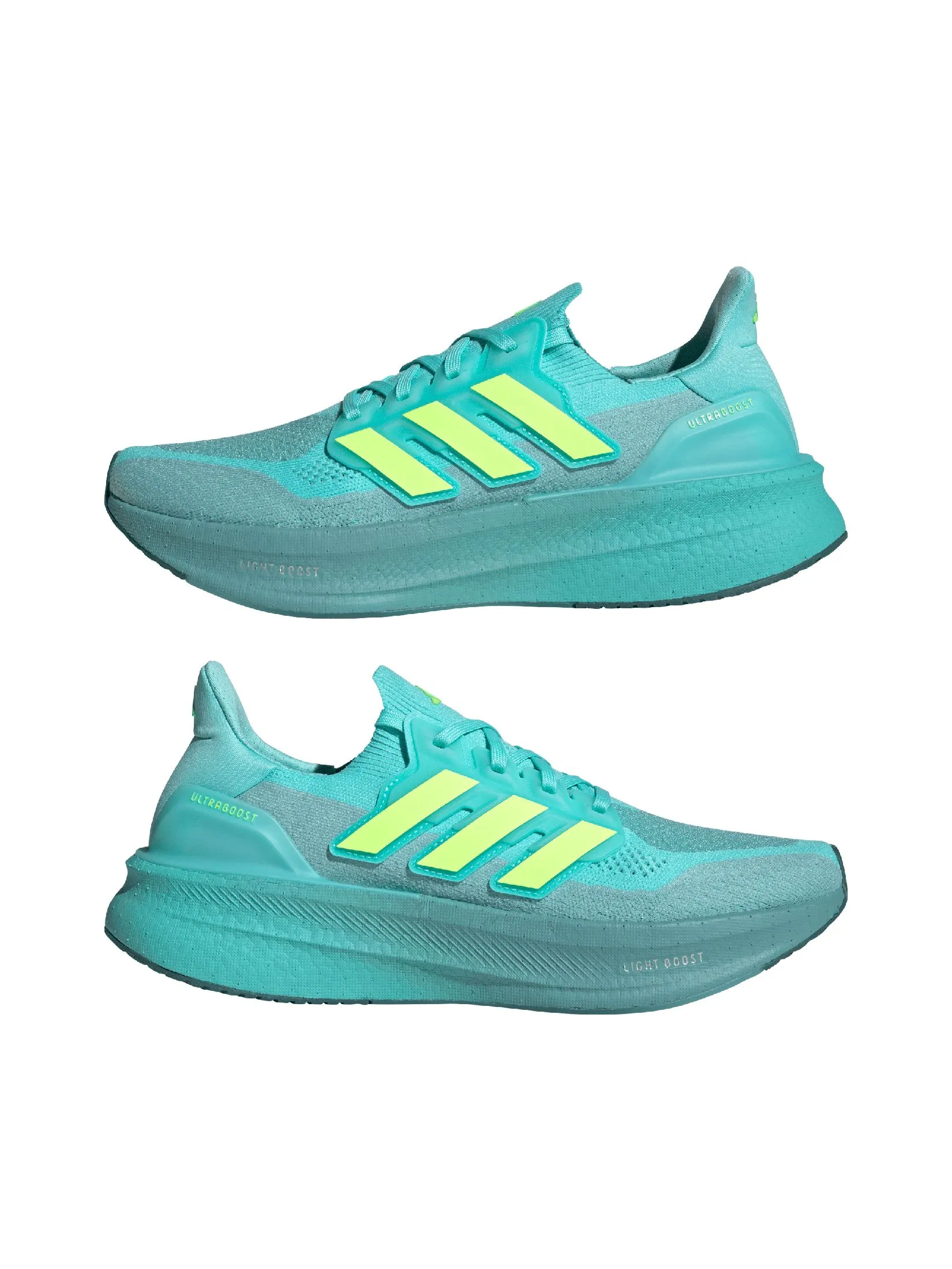 ADIDAS Men Sneakers Ultraboost 5 JQ2909 Turquoise / Flash Aqua / Mint Ton / Lucid Lemon