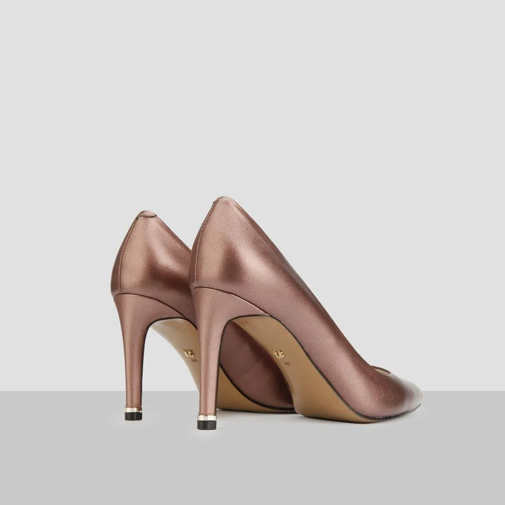 KENNETH COLE RILEY 85 PUMP/COPPER