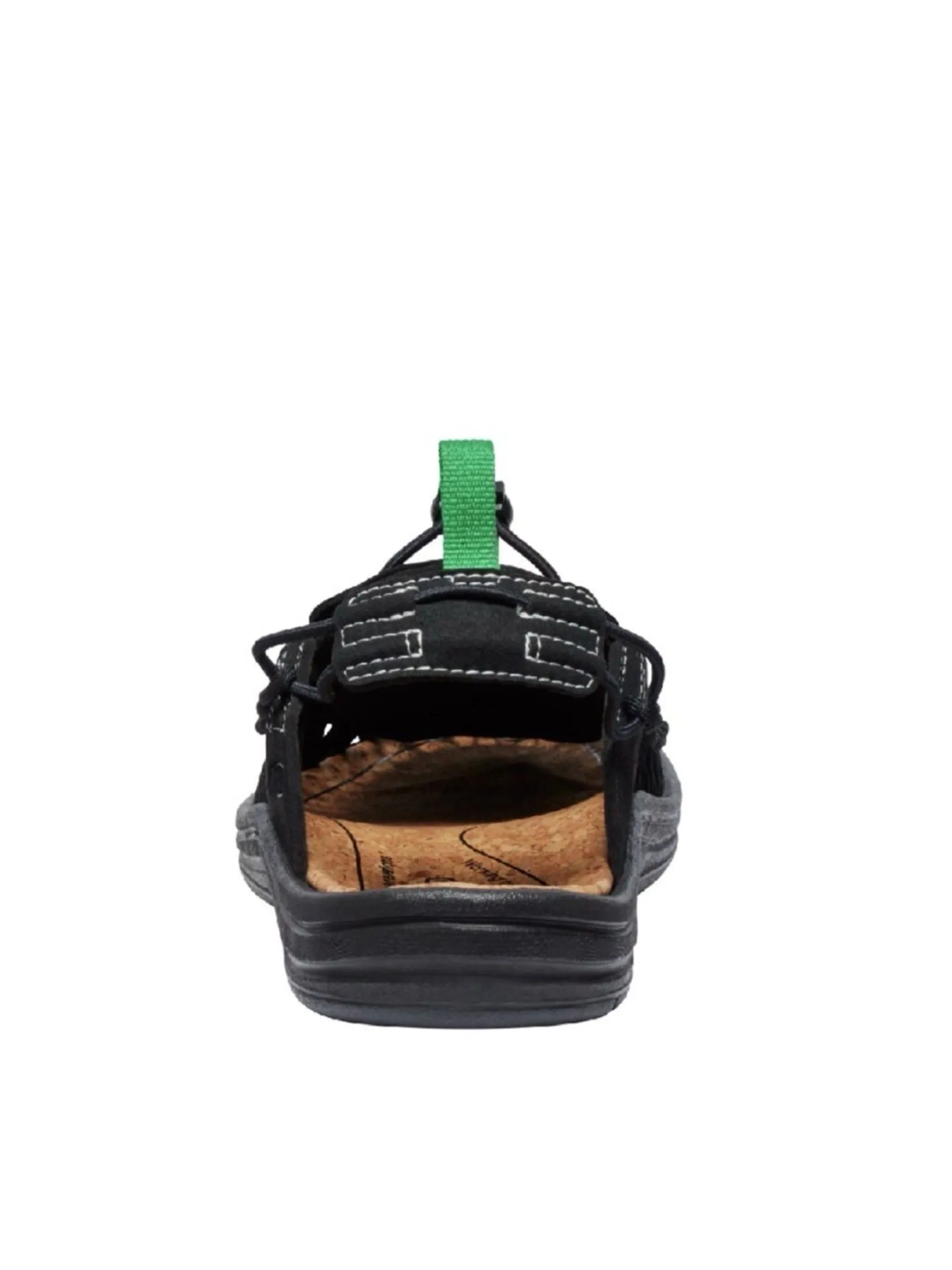 KEEN Men's Sandals UNEEK II CONVERTIBLE (BLACK/JOLLY GREEN)