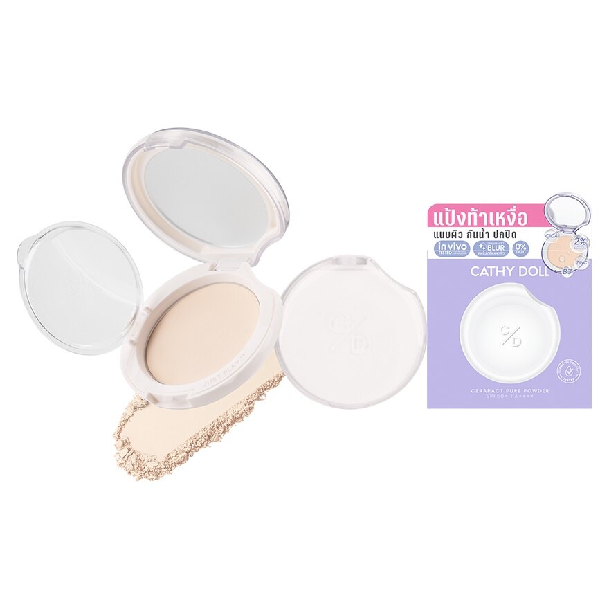 Cathy Doll Cerapact Pure Powder 12g 01 - 01 Fair