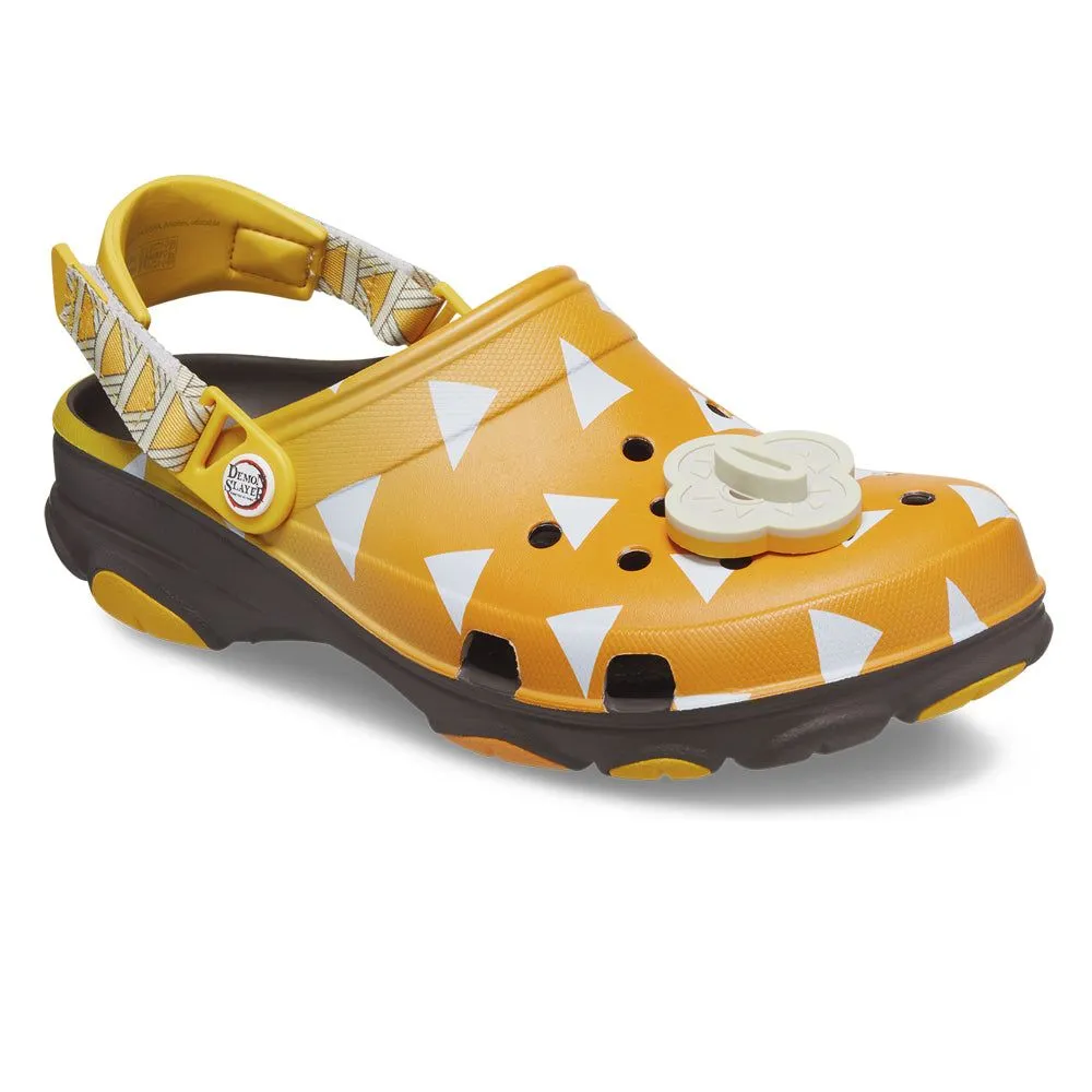 CROCS Demon Slayer Zenitsu All-Terrain Clog Unisex Casual Shoes Orange - CR024SH367EOTH