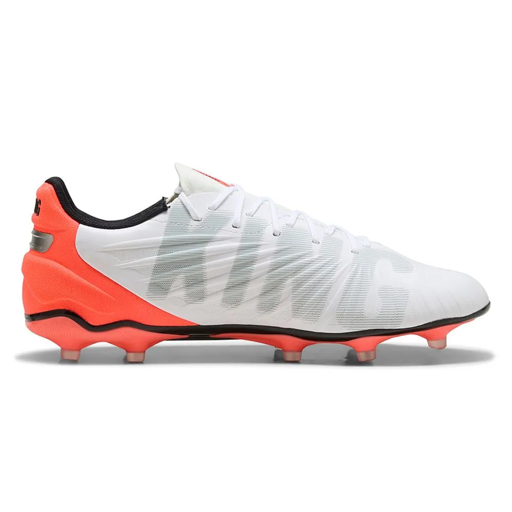 PUMA King Match FG/AG Unisex Football Shoes White - PU097SH484ENTH