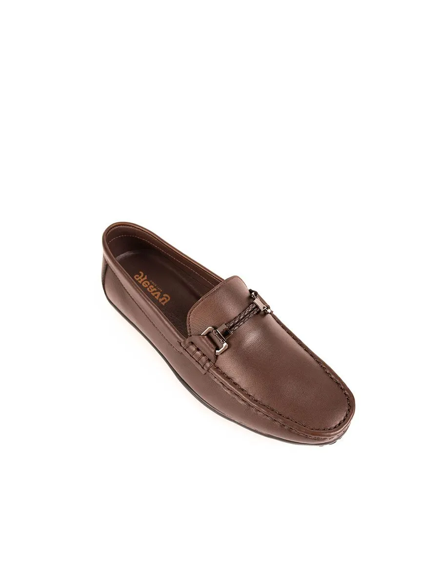HEAVY Men's Leather Loafer VC Brown