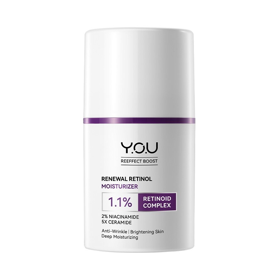 Y.O.U Reeffect Boost Renewal Retinol Moisturizer 50g.