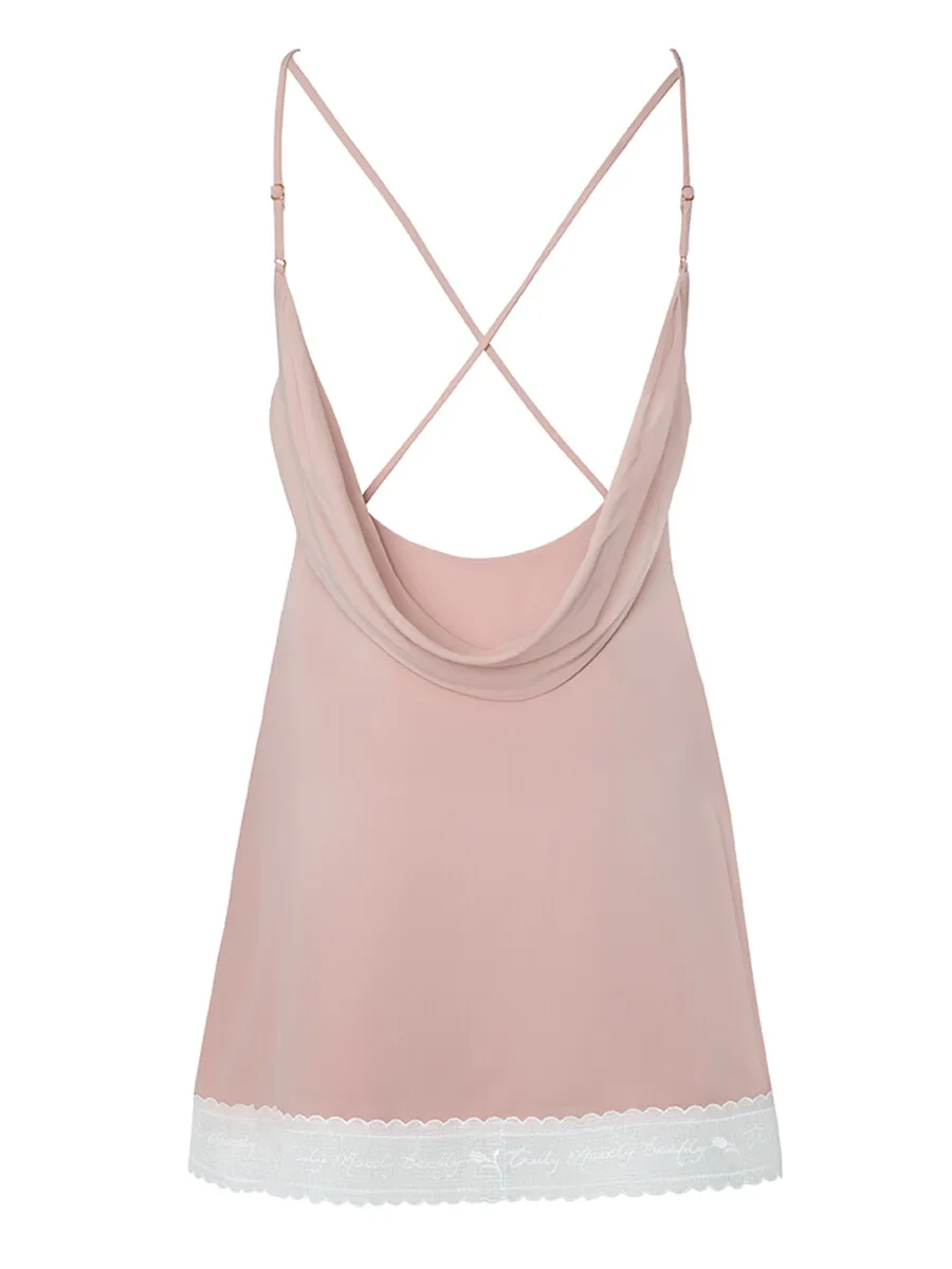 SABINA SABINA | JANESUDA x SABINA Carola Slip Dress - Pink Rose