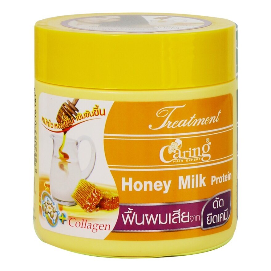 Caring Treatment Honey Milk Protein 250 Ml.