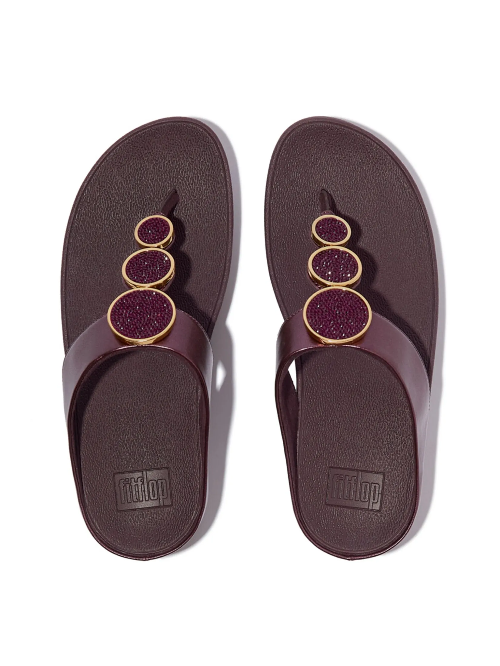 FitFlop™ WOMEN'S HALO BEAD-CIRCLE METALLIC PURPLE