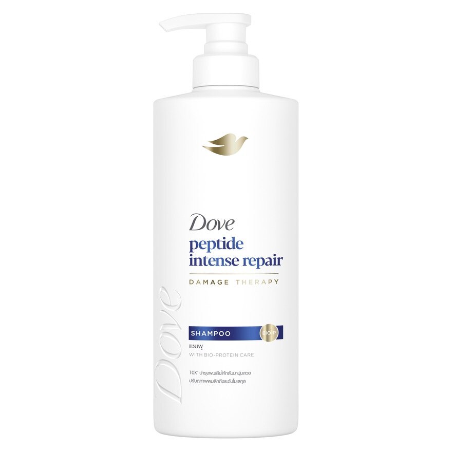 Dove Shampoo Peptide Intense Repair 380 Ml. - Navy