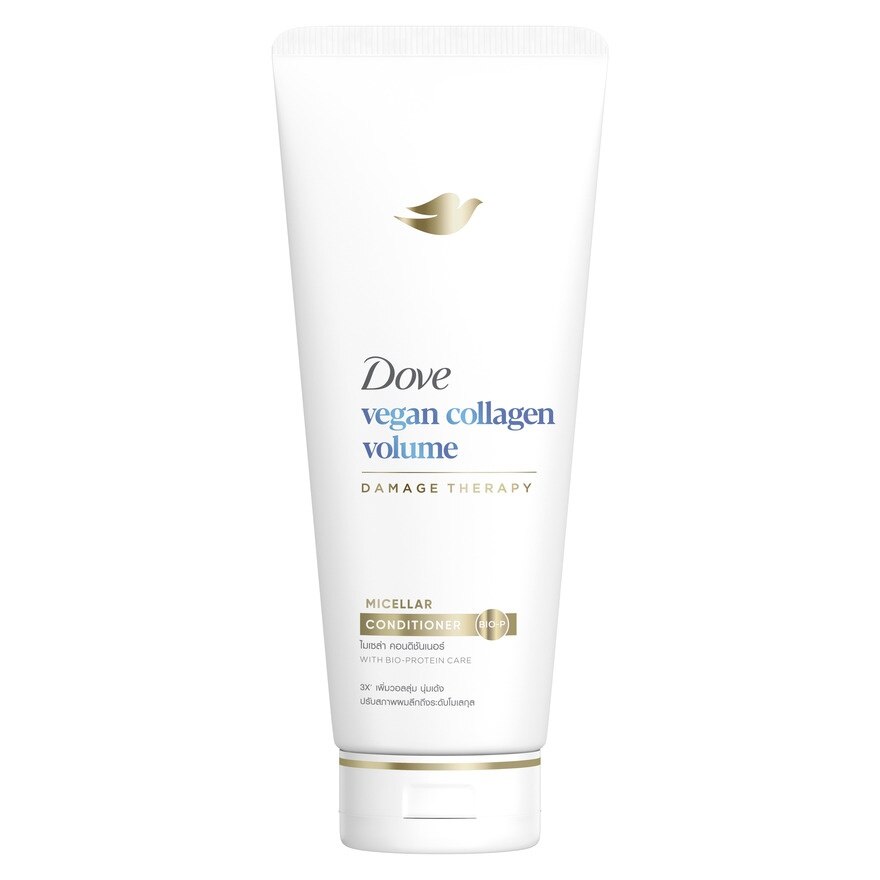 Dove Conditioner Vegan Collagen Volume Micellar 350 Ml. - Blue