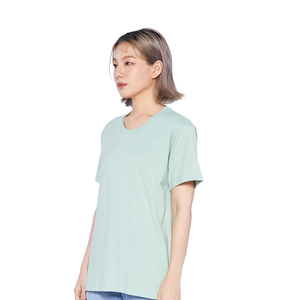 DOUBLE GOOSE Green T-shirt Essential collection