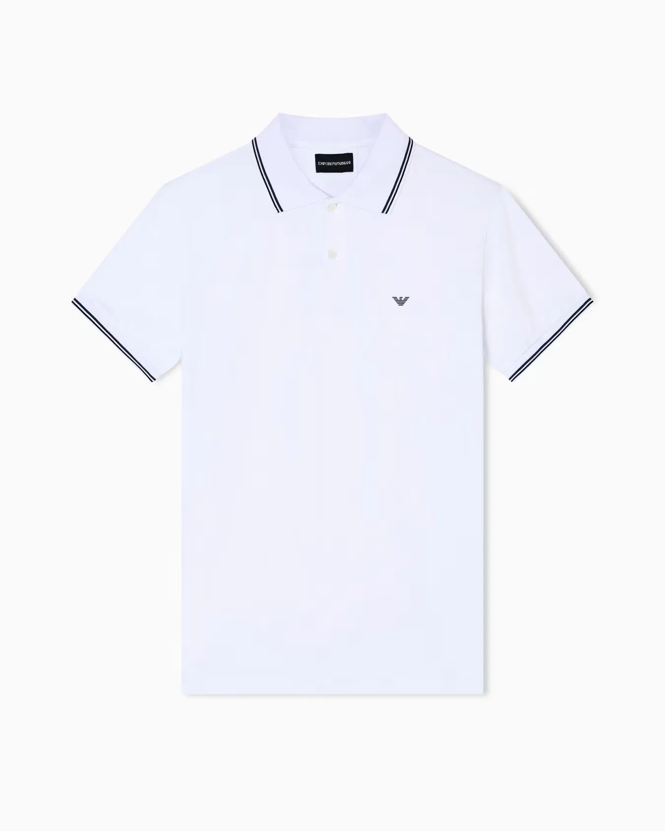 EMPORIO ARMANI Polo Men 8N1FB4-1JPTZ-0100 Off-White