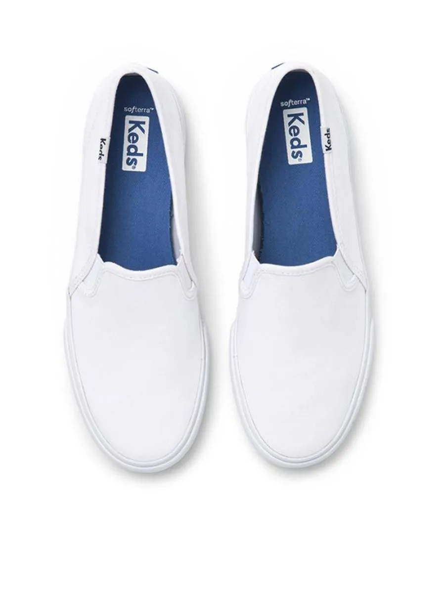 KEDS White Double Decker Canvas