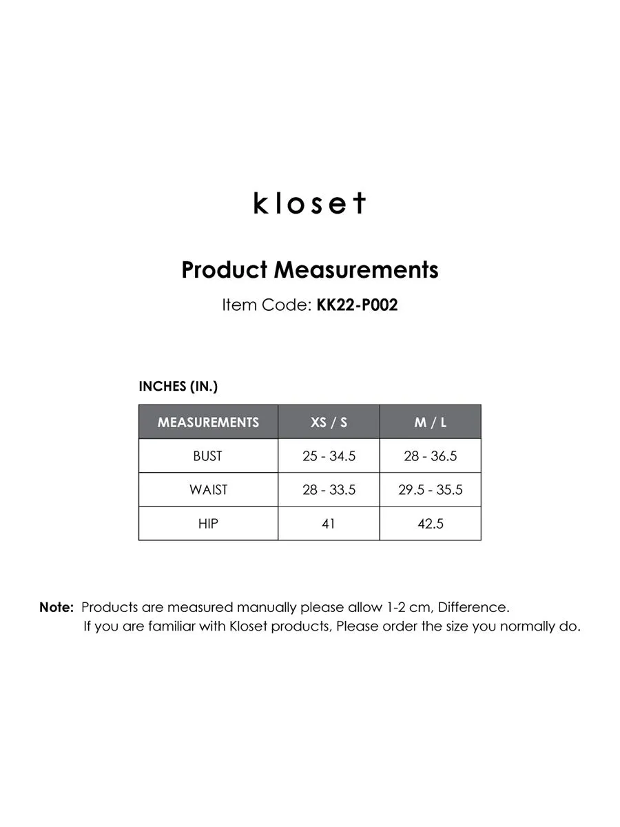 KLOSET (KK22)Floral strapless jumpsuit white