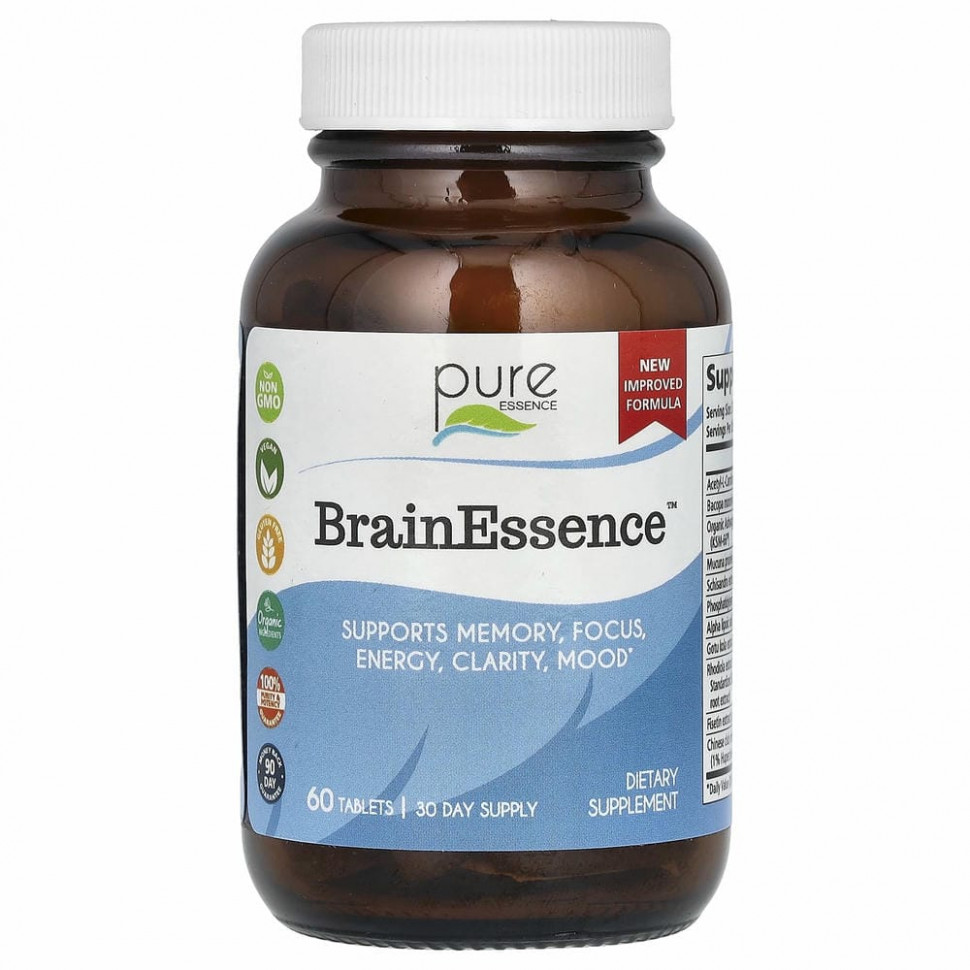 Pure Essence, BrainEssence, 60 таблеток