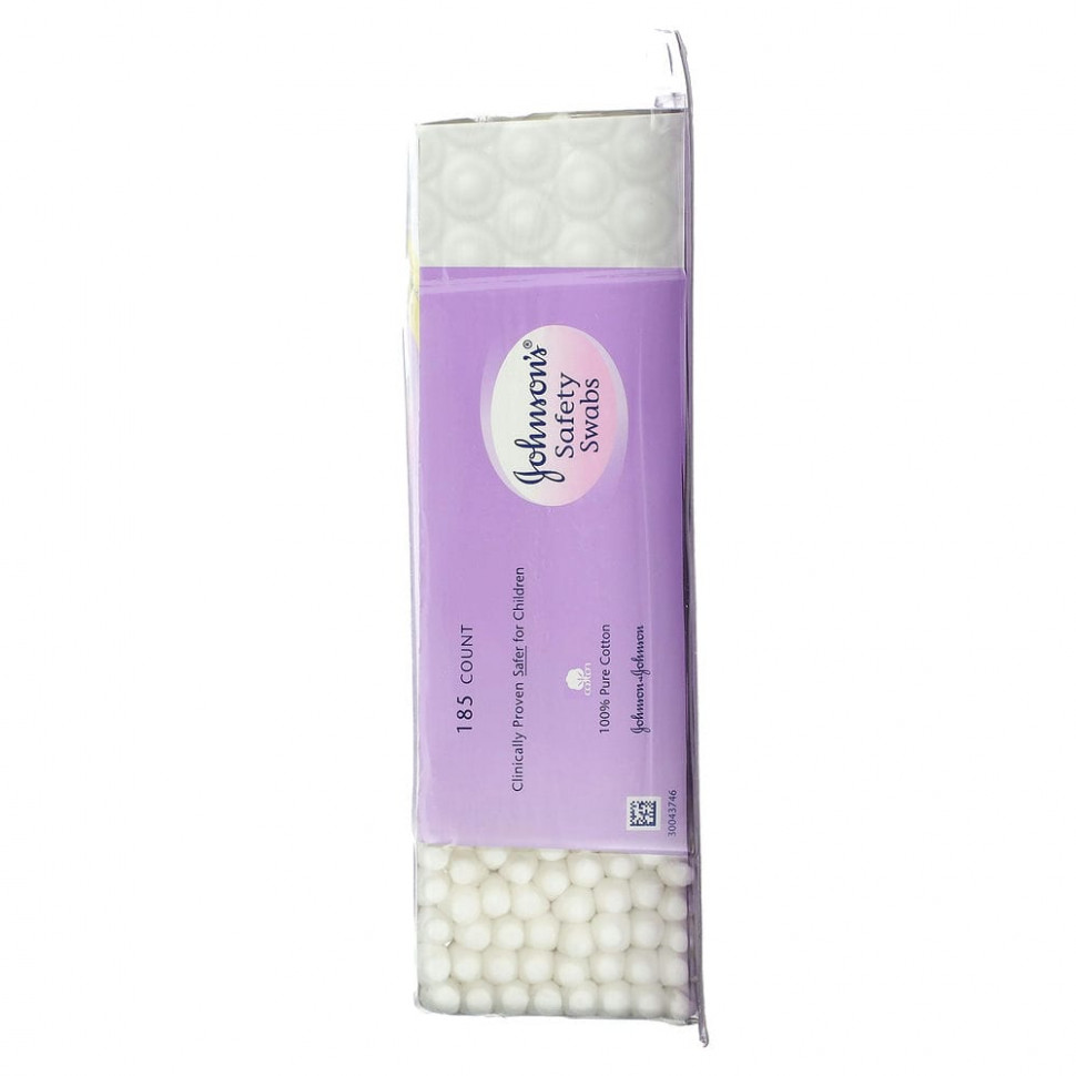 Johnson & Johnson, Безопасные тампоны, 185 штук