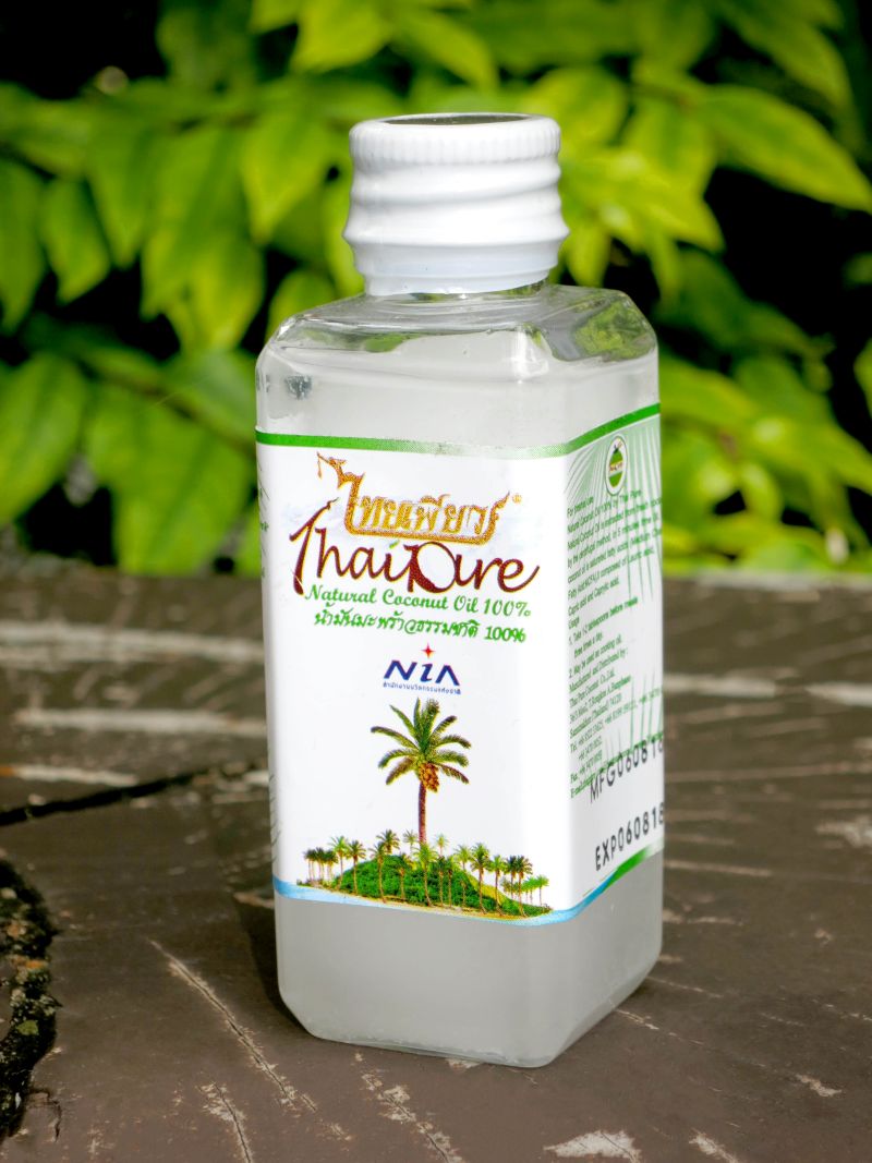 Кокосовое масло холодного отжима Thai Pure 100% 60 мл