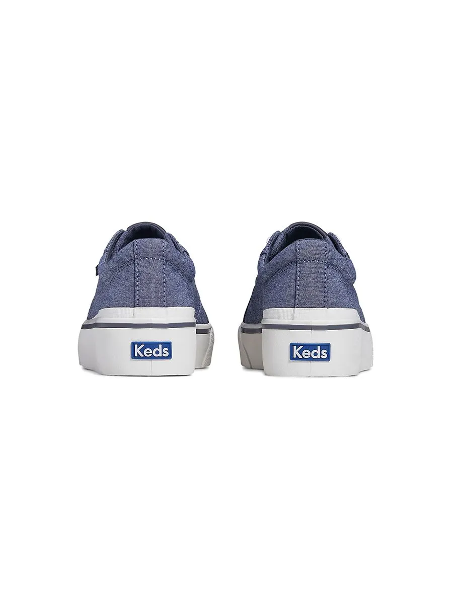 KEDS Women Jump Kick Duo Chambray Blue