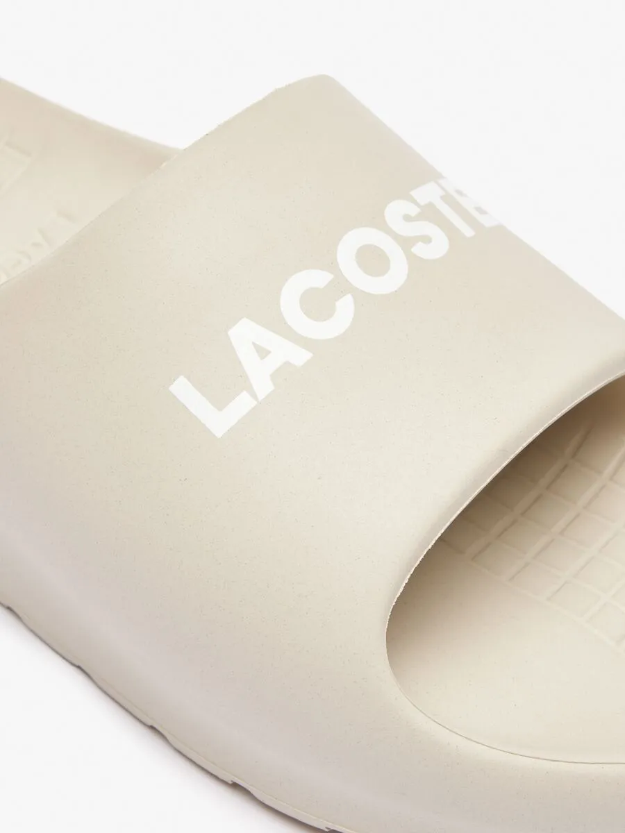 LACOSTE White Men’s Branded Serve Slide 2.0