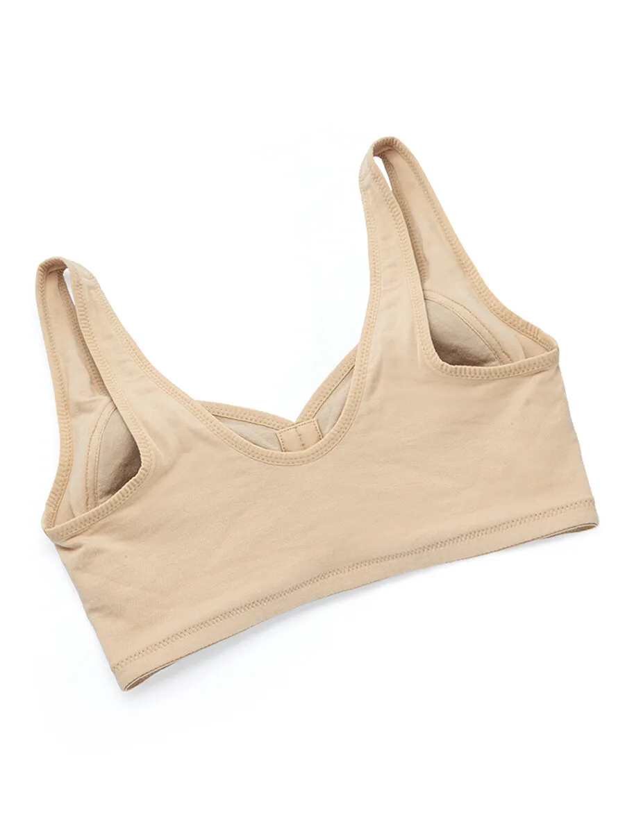 SABINA Forever Young GOLD Woman Wireless Bra - Sand