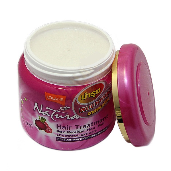 Маска для волос с экстрактом свёклы Natura Lolane 250 или 500 мл