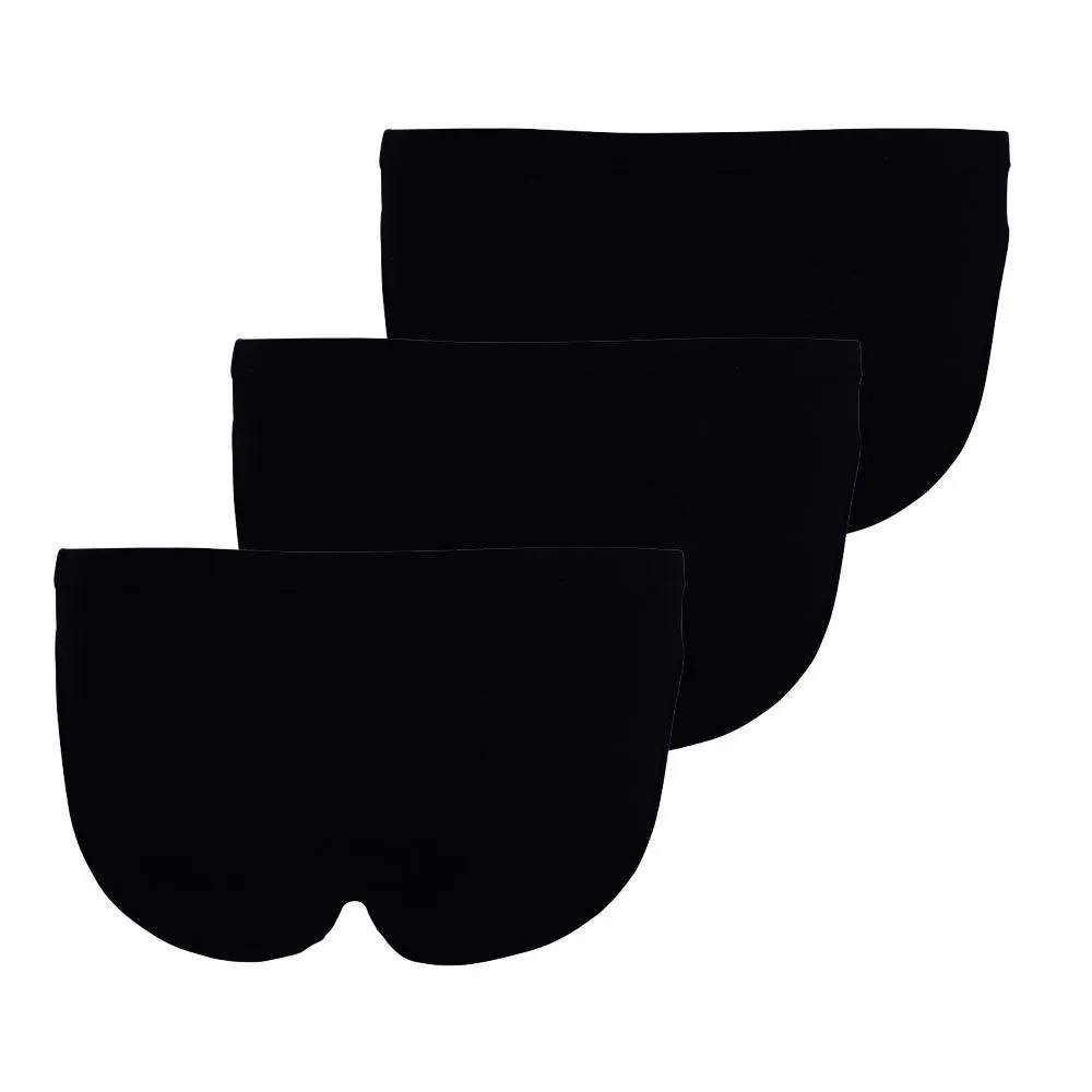 JOCKEY UNDERWEAR ELANCE BIKINI X3 KU 6099 BIKINI BLACK PACK 3