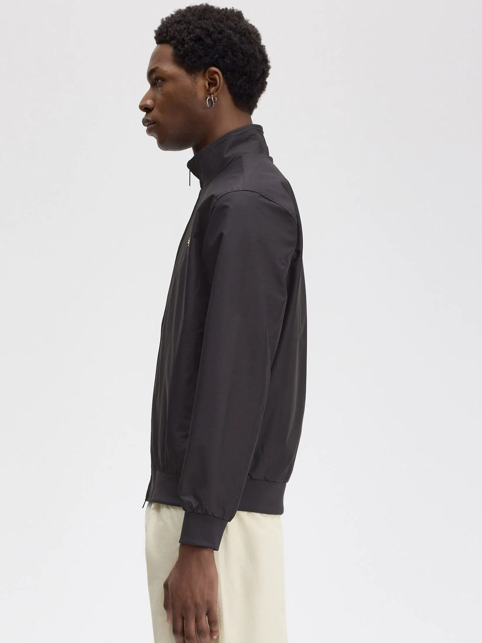 FRED PERRY Men THE BRENTHAM JACKET  Black