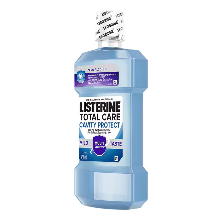 Listerine Mouthwash Total Care Cavity Protect 750 Ml.