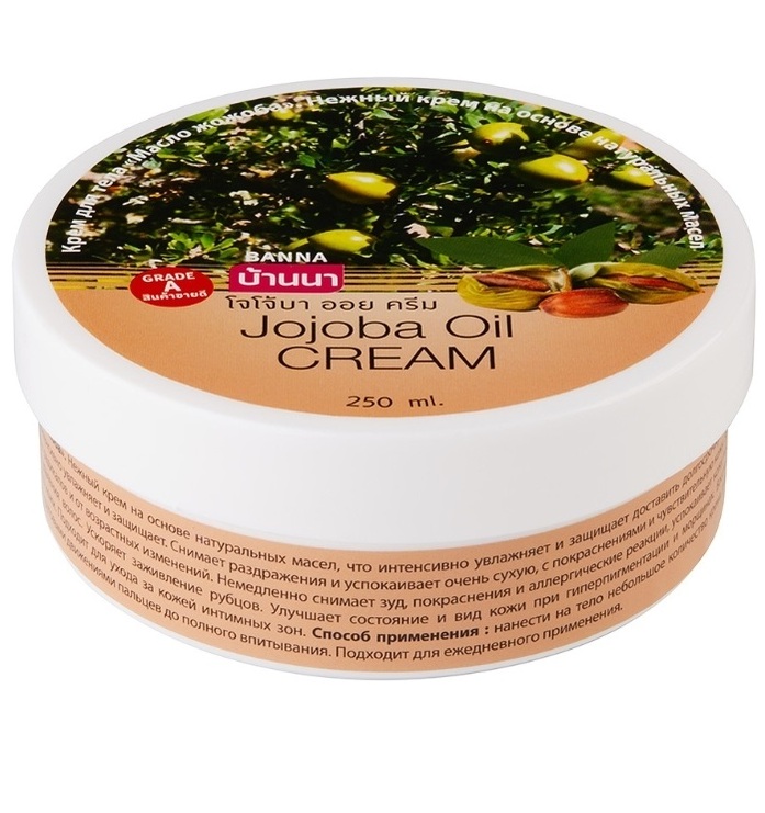 Омолаживающий крем для тела с маслом жожоба Banna 250 мл