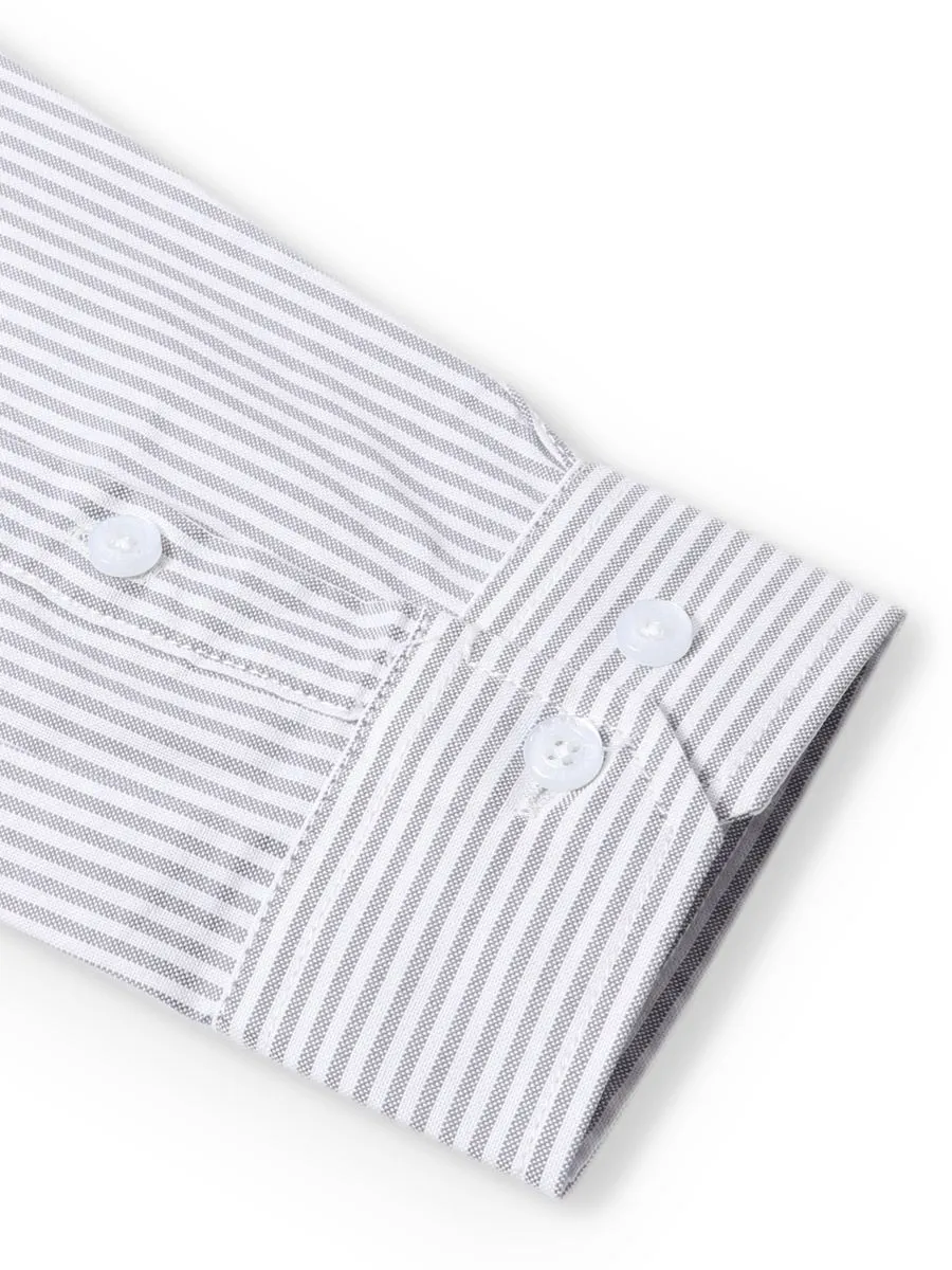 OASIS Men's Long Sleeve Shirt Grey