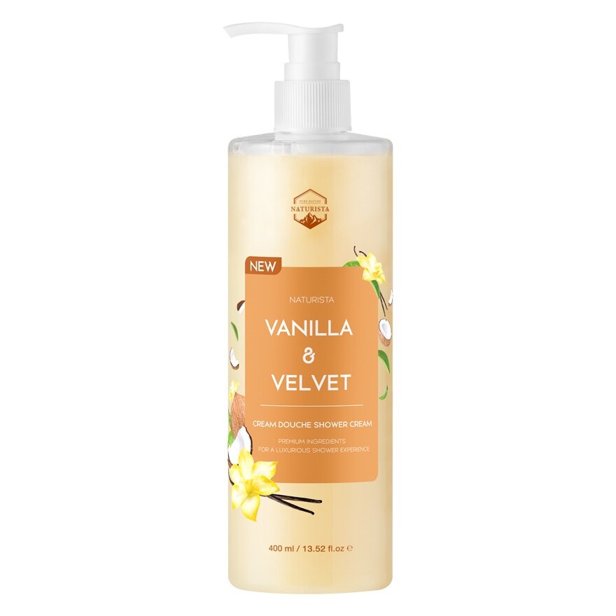 Naturista Vanilla  Velvet Shower Cream 400 ml.