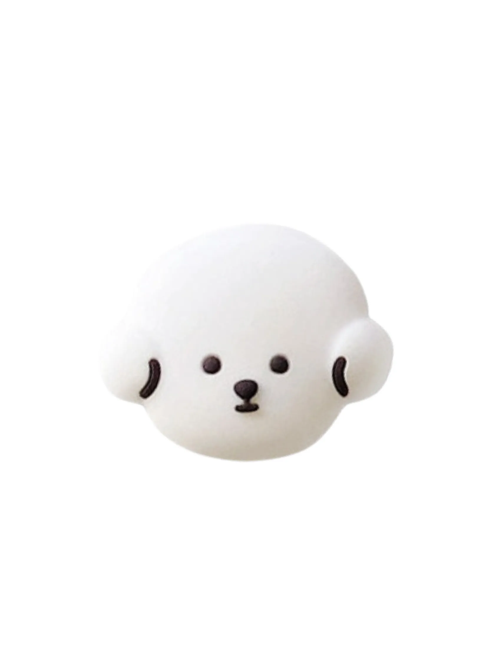 MILL AND MOI MNM Silicone charm - White Bichon (L)