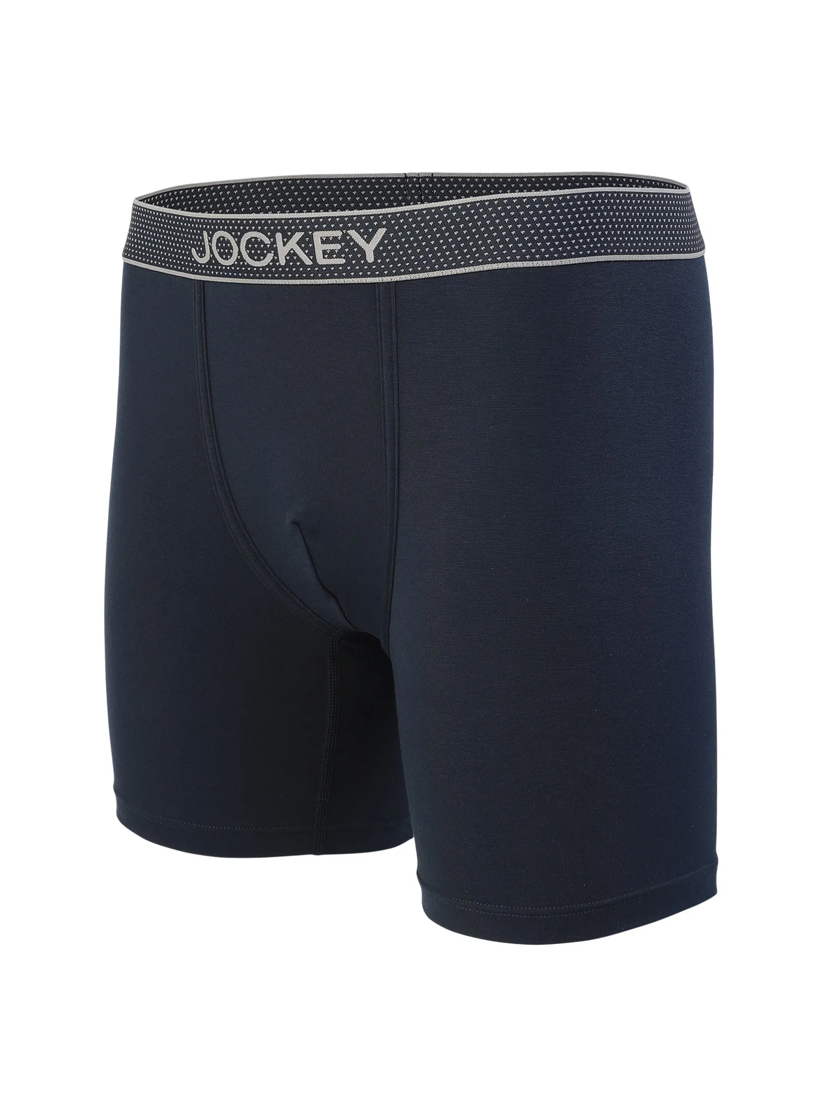 JOCKEY UNDERWEAR Men's EXTRA DRY BOXER TRUNK NAVY