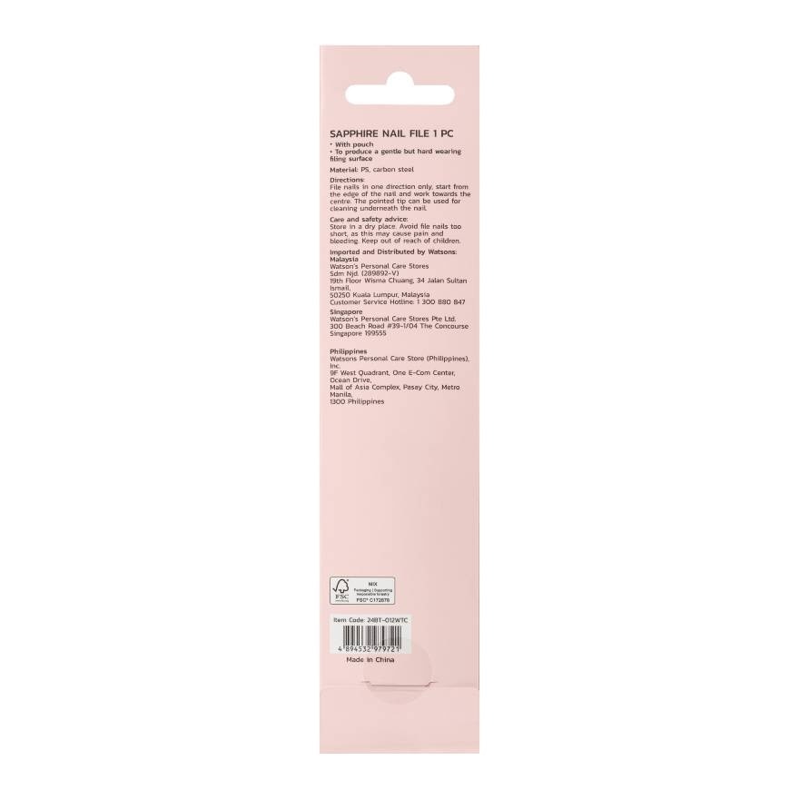 Watsons Sapphire Nail File 21BT-012WTC
