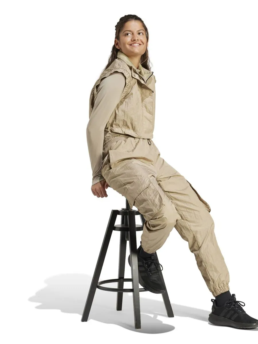 ADIDAS Women Vest City Escape Crop Blanch Cargo